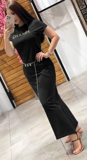 שמלה ארוכה  CHANNEL
