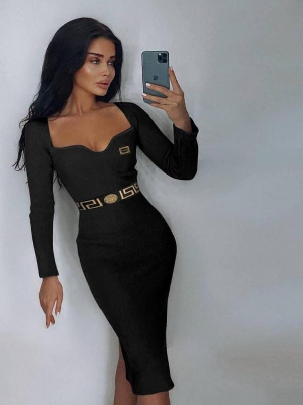 שמלה אלגנט versace